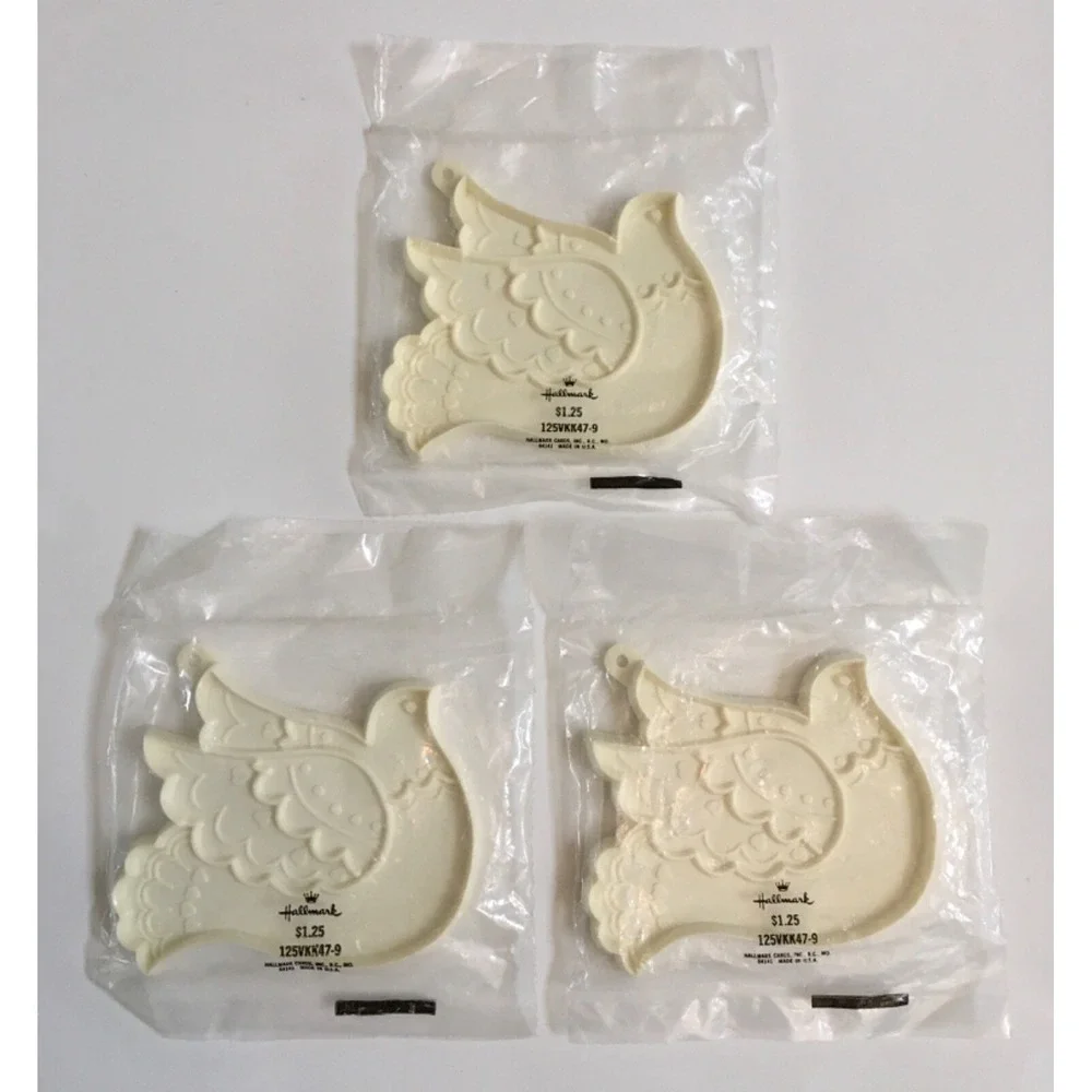 Lot Of 5 Hallmark 80s Valentine Kermit The Frog Be Mine, Pink Dove Cookie Cutter